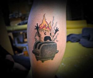Bein tattoo Comic