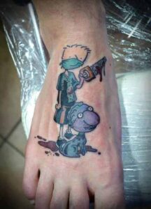 Doug Comic Tattoo