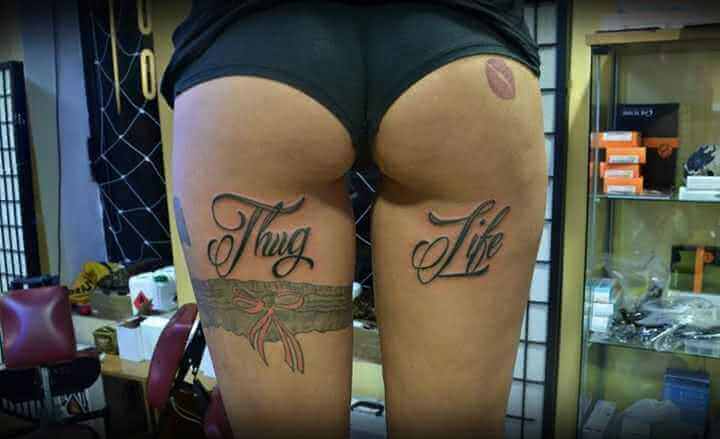 Tattoo Thug Life Tattoo