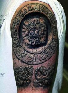 3D Aztec Sleeve