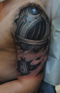 3D Bio-Mechanic Arm Schulter