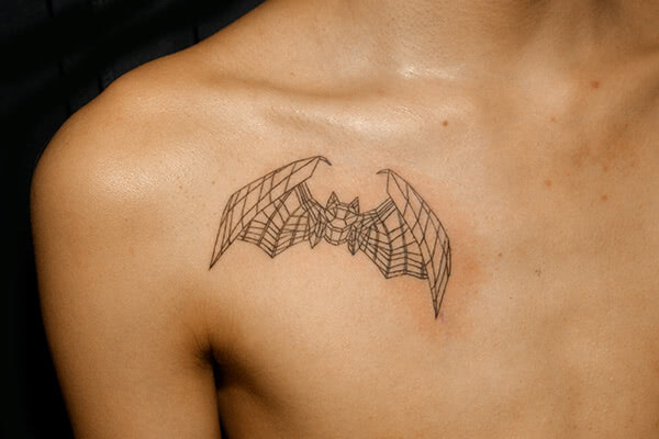 Tattoo 3d Fledermaus