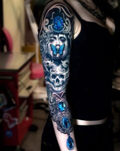 Arm Sleeve Frau Diamant