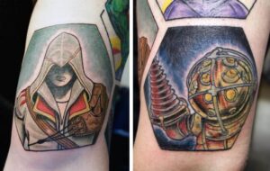 Assassins Creed und Bioshock Big Daddy