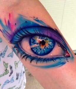 Auge Aquarell