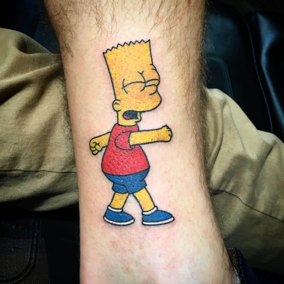 Tattoo Bart Simpson