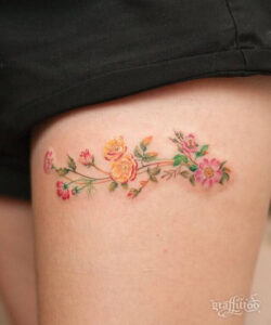 Blumenranke