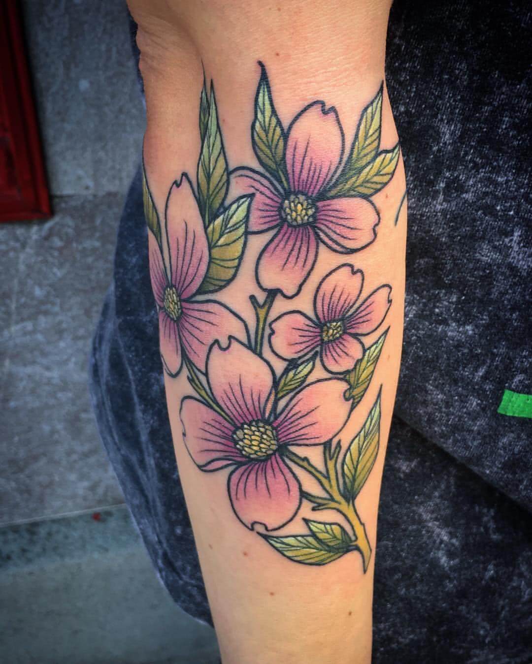 Tattoo Blumenstrauch
