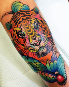Bunter Tiger