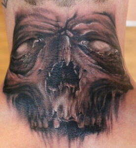 Der Tod im Nacken