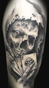 Der Tod mit Karten
