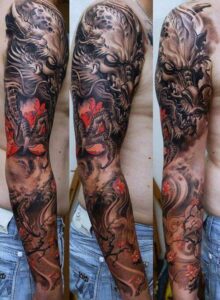 Drachen Sleeve Arm