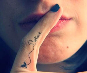 Finger Tattoo