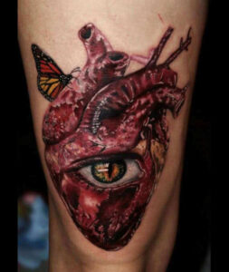Herz mit Auge