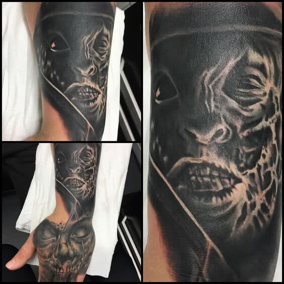 Tattoo Horror Sleeve