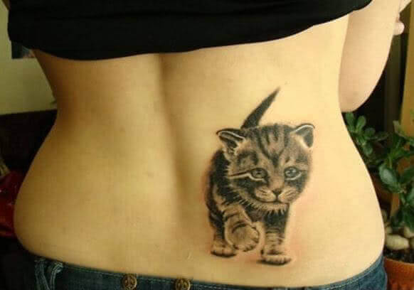Tattoo Katzenbaby