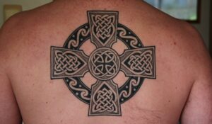 keltischem Kreuz