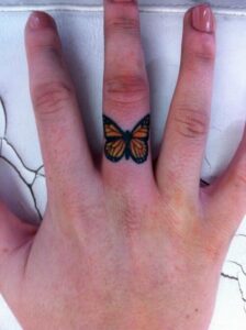 kleiner Schmetterling