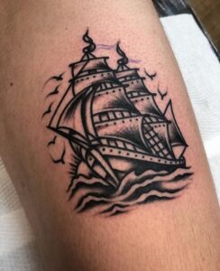 kleines Segelschiff