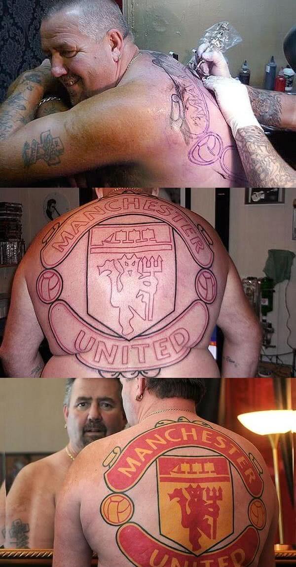 Tattoo Manchester United Tattoo