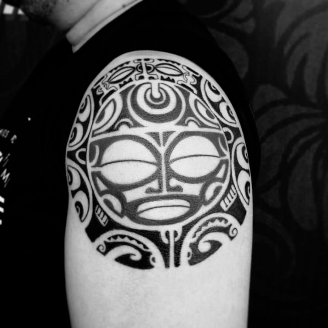 Tattoo Maori Maske