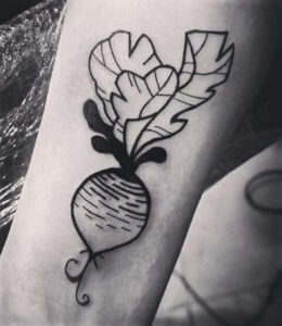 Outline Tattoo Radischen