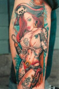 Pinup Piraten Girl