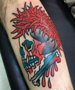 Punk Totenschädel
