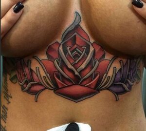 Rote Rose, pinke Rose, lila Rose