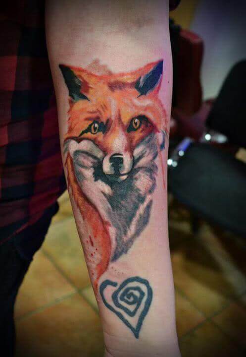 Tattoo Roter Fuchs