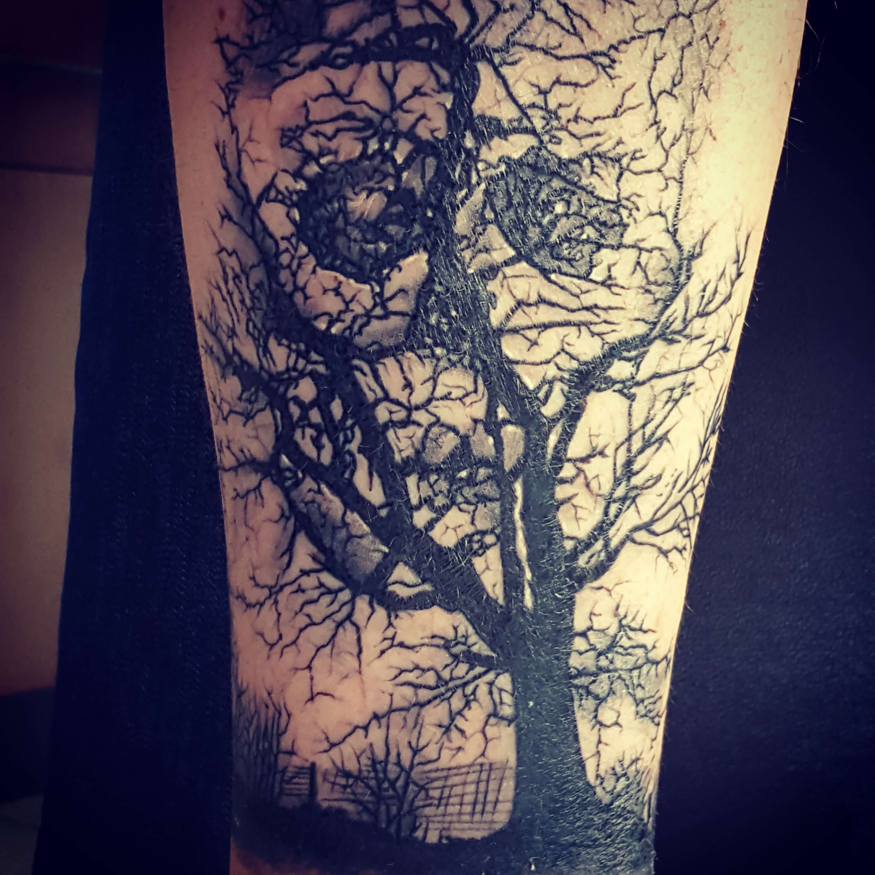 Tattoo Skull Tree