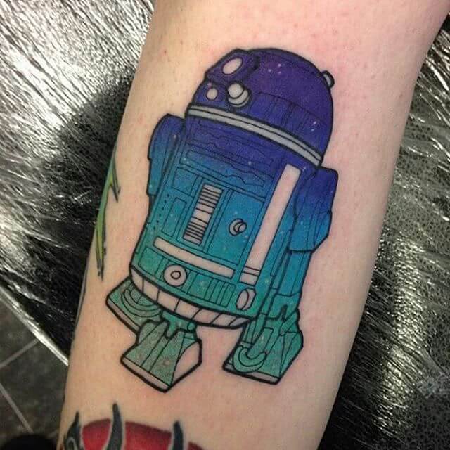 Star Wars Tattoo R2D2
