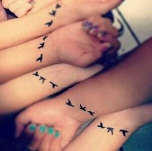 Tattoo für Freundinnen