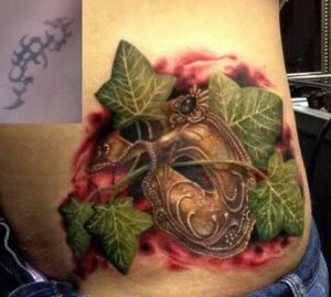 Venezianische Maske Cover Up