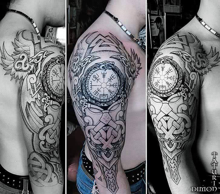 Tattoo Wikinger Arm Sleve