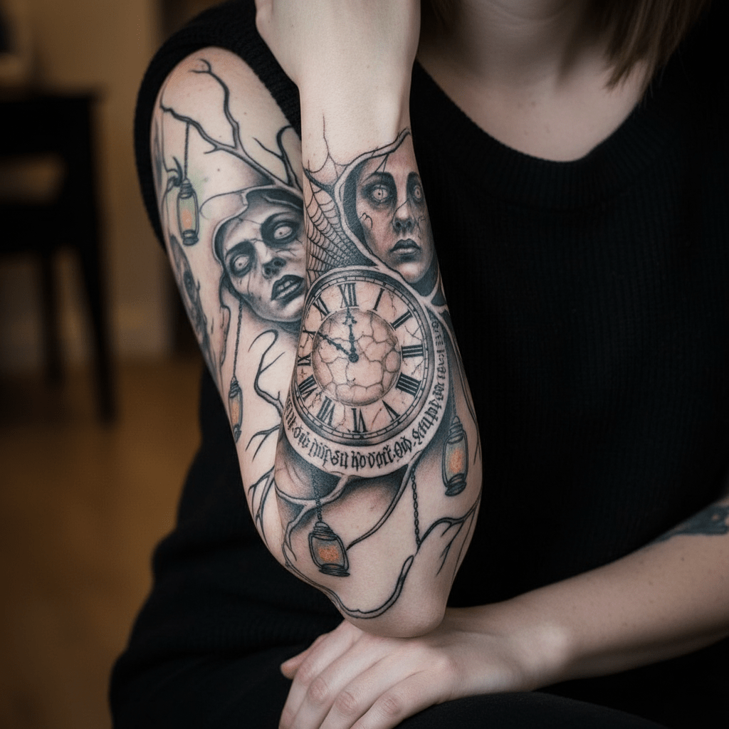 Faszinierende Horror-Tattoos: Lebensechte Albträume auf der Haut
