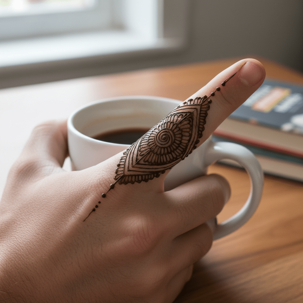 L&rsquo;élégance masculine : des tatouages au henné artistiques pour les mains des hommes