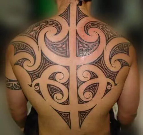 Maori Rücken