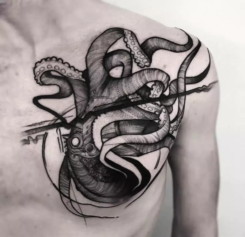 Octopus Brust